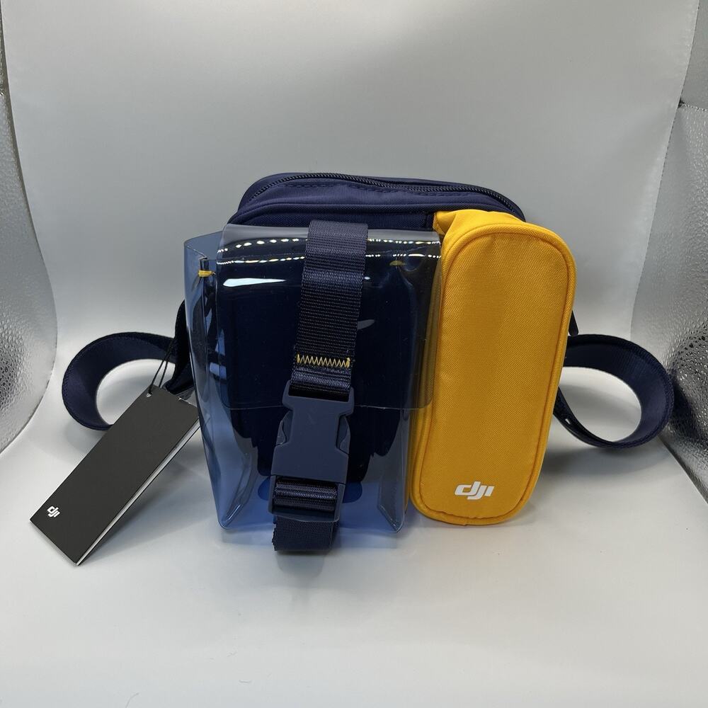 DJI Mini Bag Mavic Mini Blue Yellow Shoulder Carry Case Drone Accessories NWT